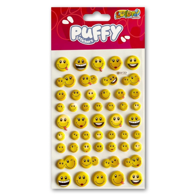 Naklejki puffy Emoticon