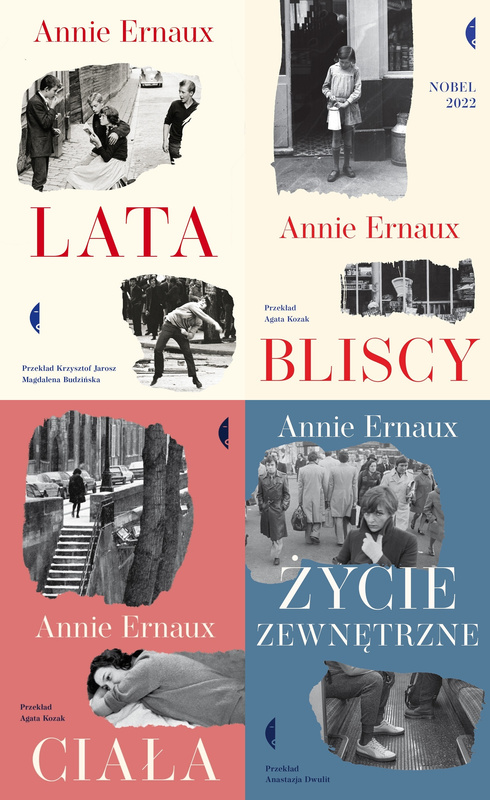 Ciała + Lata + Bliscy+ Życie zewnętrzne, Annie Ernaux