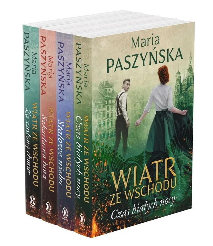 Pakiet: Wiatr ze wschodu T.1-4, Maria Paszyńska