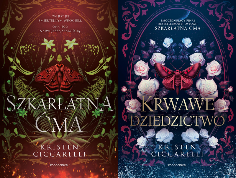 Szkarłatna Ćma. Tom 1-2, Kristen Ciccarelli