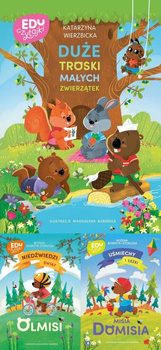Educzytajki Duże troski małych zwierzątek PAKIET 3
