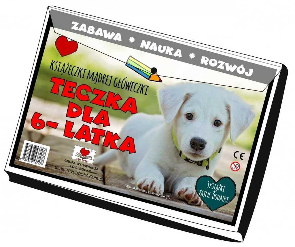 Teczka dla 6 latka. Książeczki mądrej główeczki, praca zbiorowa