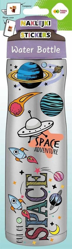 Naklejki Water Bottle Adventure 83x286 HAPPY COLOR