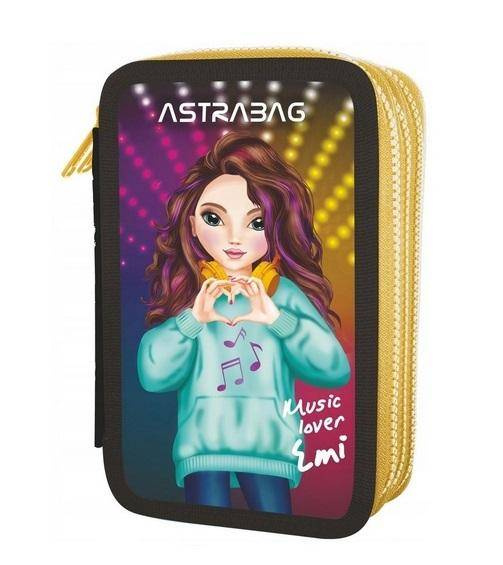 Piórnik potrójny Jumbo z wyp Top Teens ASTRA