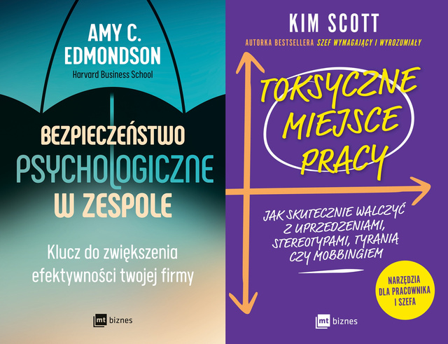 Bezpieczeństwo psychologiczne w zespole + Toksyczne miejsce pracy