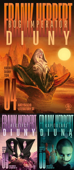 Bóg Imperator Diuny + Heretycy Diuny + Kapitularz Diuną PAKIET 3