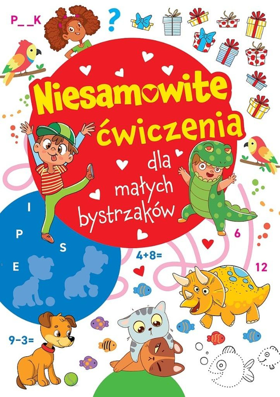 Niesamowite ćwiczenia dla małych bystrzaków Czerw., praca zbiorowa
