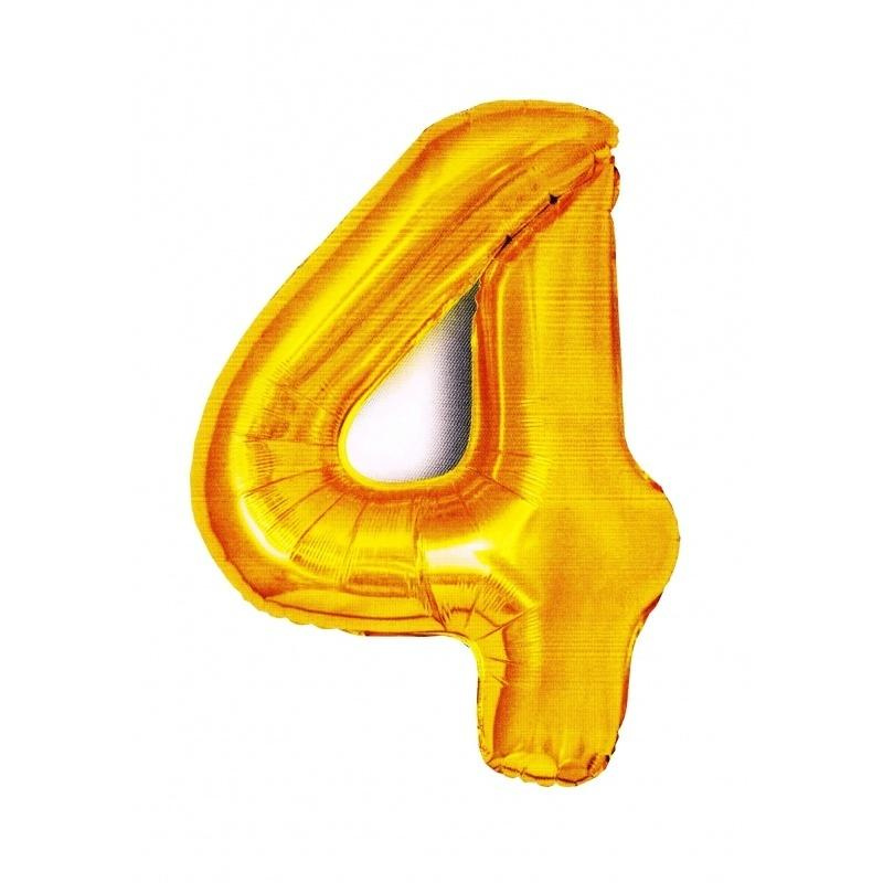 Balon foliowy złoty 4