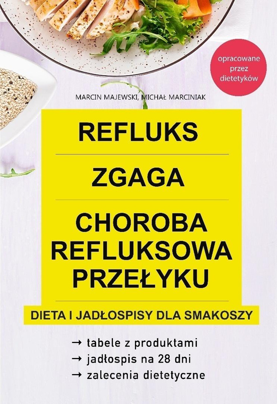 Refluks, zgaga, choroba refluksowa przełyku. Dieta, Marcin Majewski