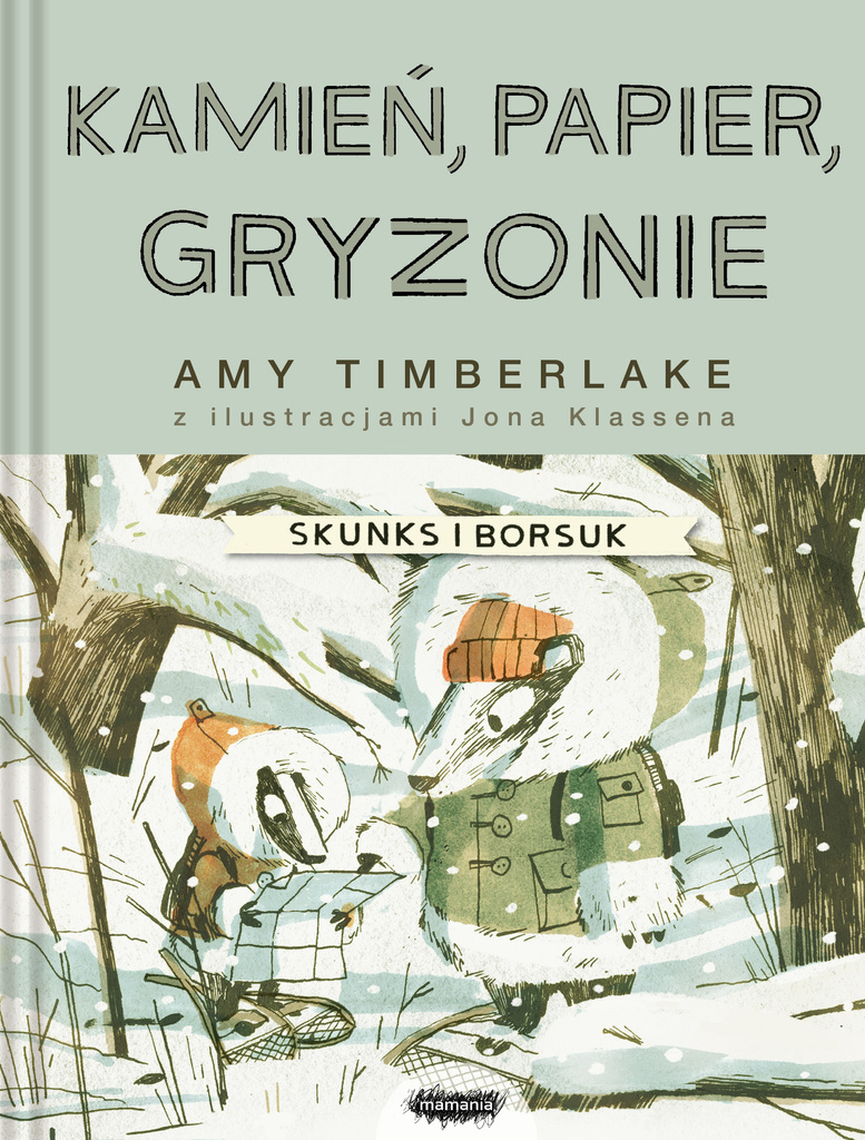 Kamień, papier, gryzonie. Skunks i Borsuk. Tom 3, Amy Timberlake