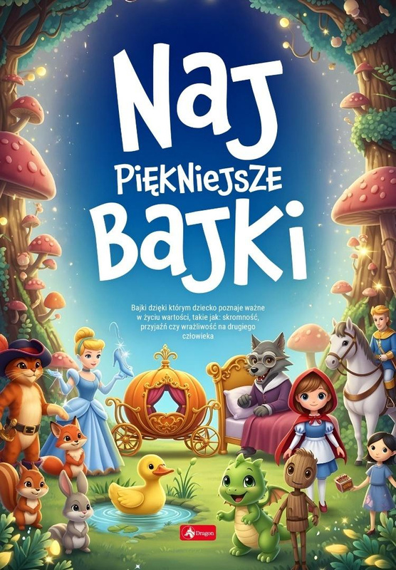 Duże litery. Najpiękniejsze Bajki, praca zbiorowa