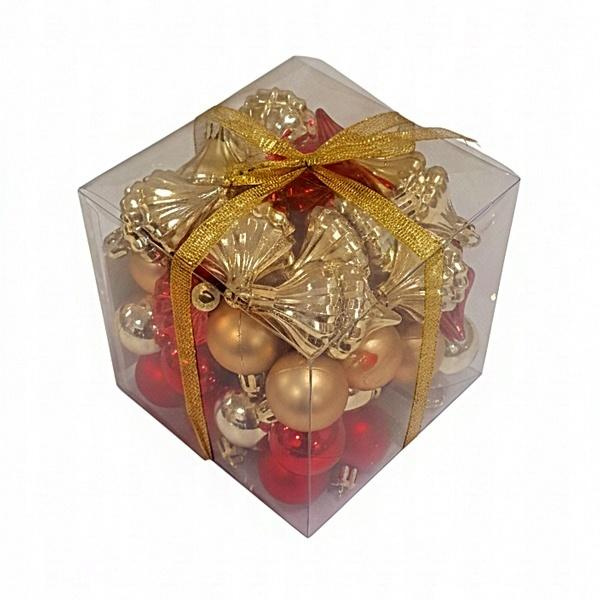 Bombki na choinkę nietłukące 50szt