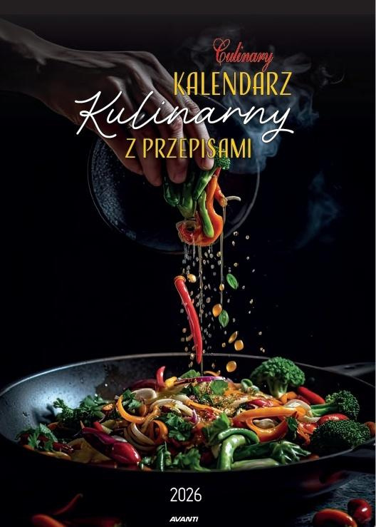 Kalendarz 2026 ścienny Kulinarny z przepisami
