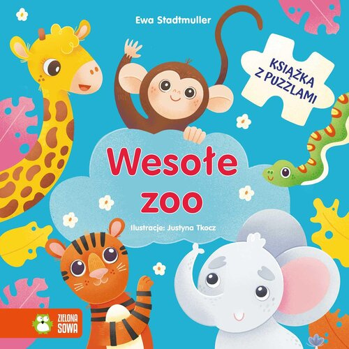 Wesołe zoo. Książka z puzzlami, Stadtmuller Ewa
