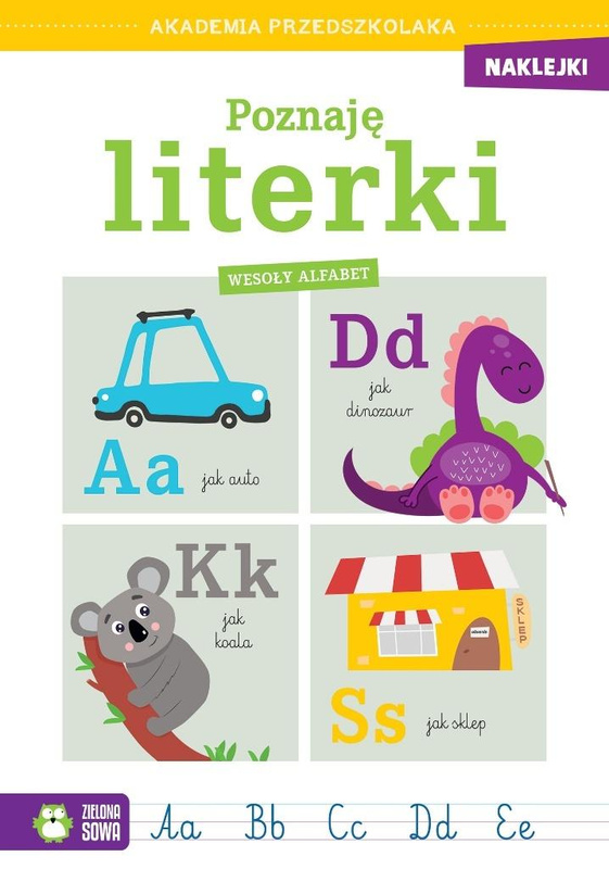 Akademia przedszkolaka. Poznaję literki, praca zbiorowa