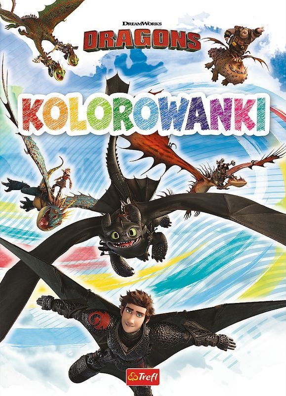 Jak wytresować smoka. Kolorowanki, Opracowanie zbiorowe