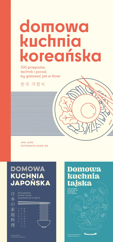 Domowa kuchnia tajska + Domowa kuchnia koreańska + Domowa kuchnia japońska