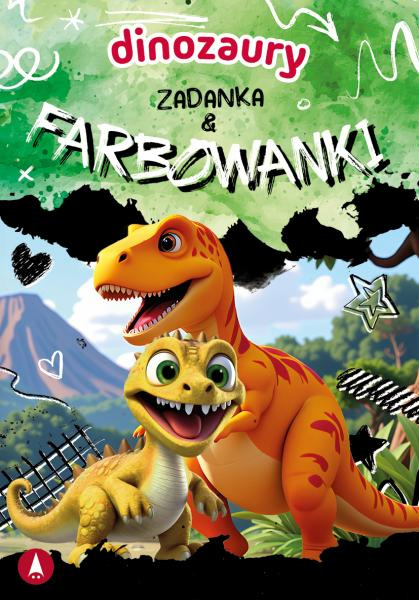 Dinozaury. Zadanka i farbowanki