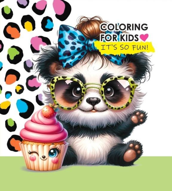 Kolorowanka 140x140 Panda