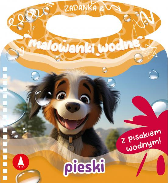 Zadanka i malowanki wodne. Pieski