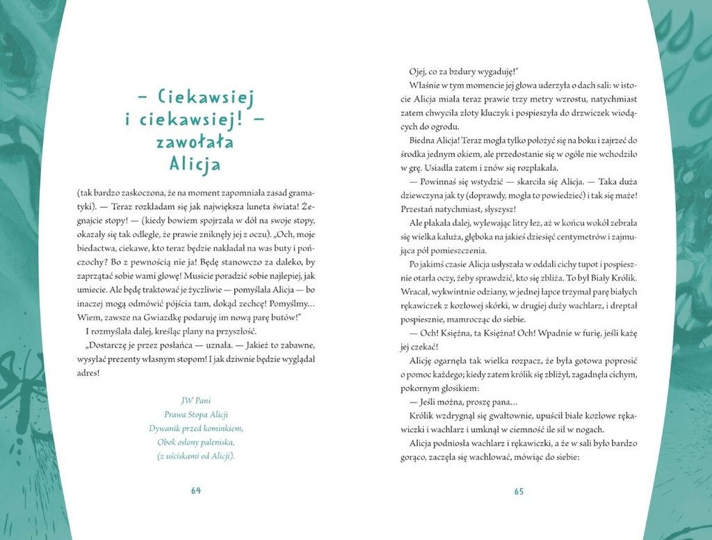 Alicja w Krainie Czarów, Lewis Carroll /ilustracje Salvador Dali/