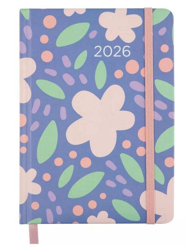 Kalendarz dzienny 2026 B6 Kwiaty ALBI