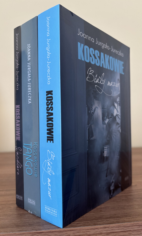 PAKIET KOSSAKOWIE Biały mazur, Tango, Wachlarz, Joanna Jurgała-Jureczka