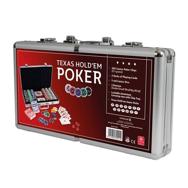 Poker set Alu case CARTAMUNDI