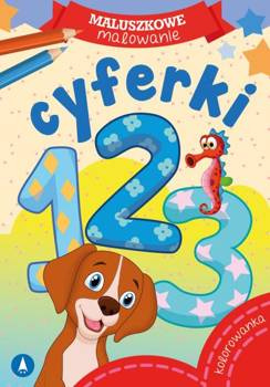 Maluszkowe malowanie. Cyferki