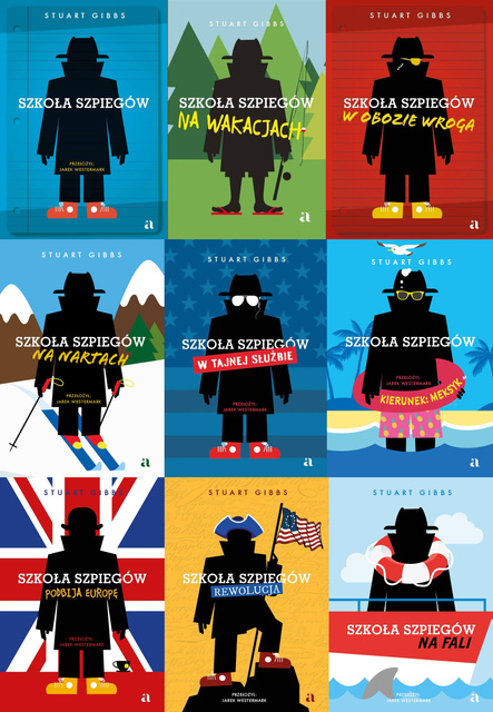 Szkoła szpiegów. Tom 1-9, Stuart Gibbs