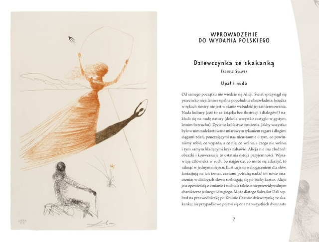 Alicja w Krainie Czarów, Lewis Carroll /ilustracje Salvador Dali/