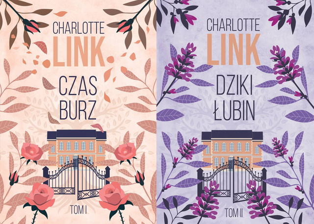 WIELOPOKOLENIOWA SAGA O KOBIETACH Z RODZINY DOMBERGÓW Dziki łubin + Czas burz, Charlotte Link