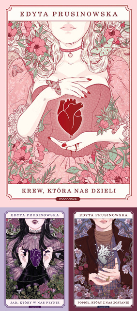 Krew, która nas dzieli. Tom 1-3, Edyta Prusinowska