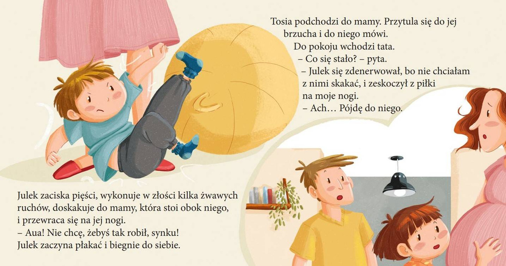 Tosia i Julek czekają na brata, M. Boćko-Mysiorska