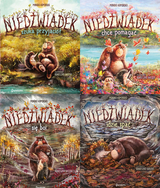 Niedźwiadek idzie spać, M.Kamińska PAKIET 4