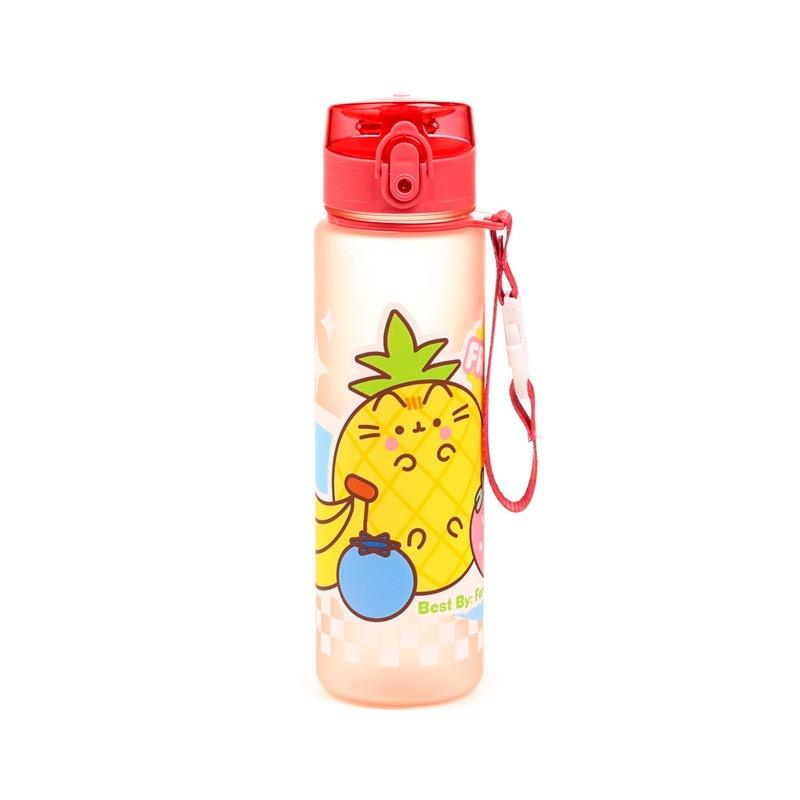 Butelka na wodę plastikowa 600 ml Pusheen Fruits