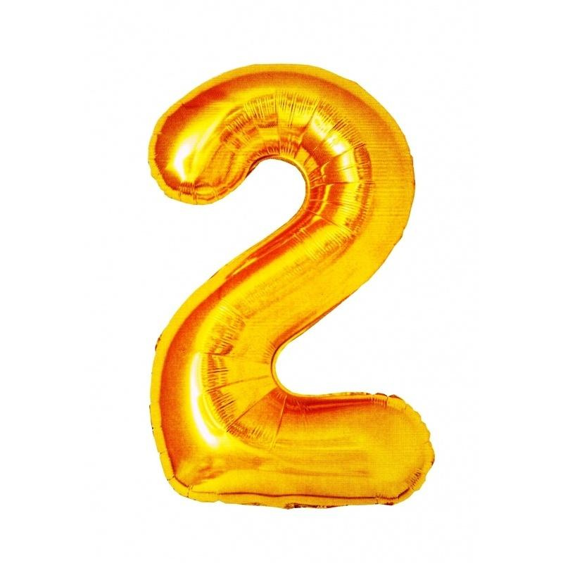Balon foliowy złoty 2