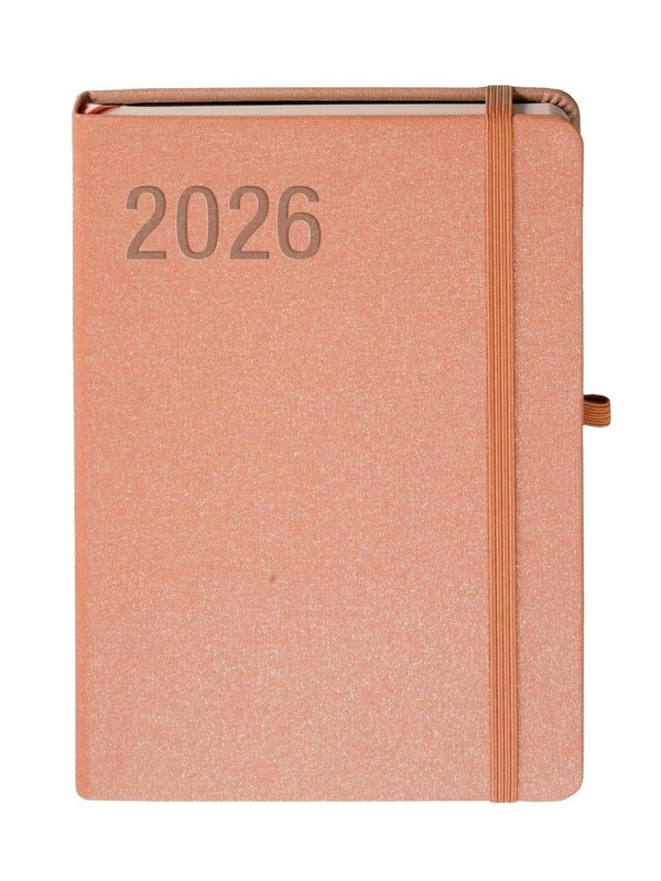 Kalendarz 2026 A5 Sakura miedziany TDW