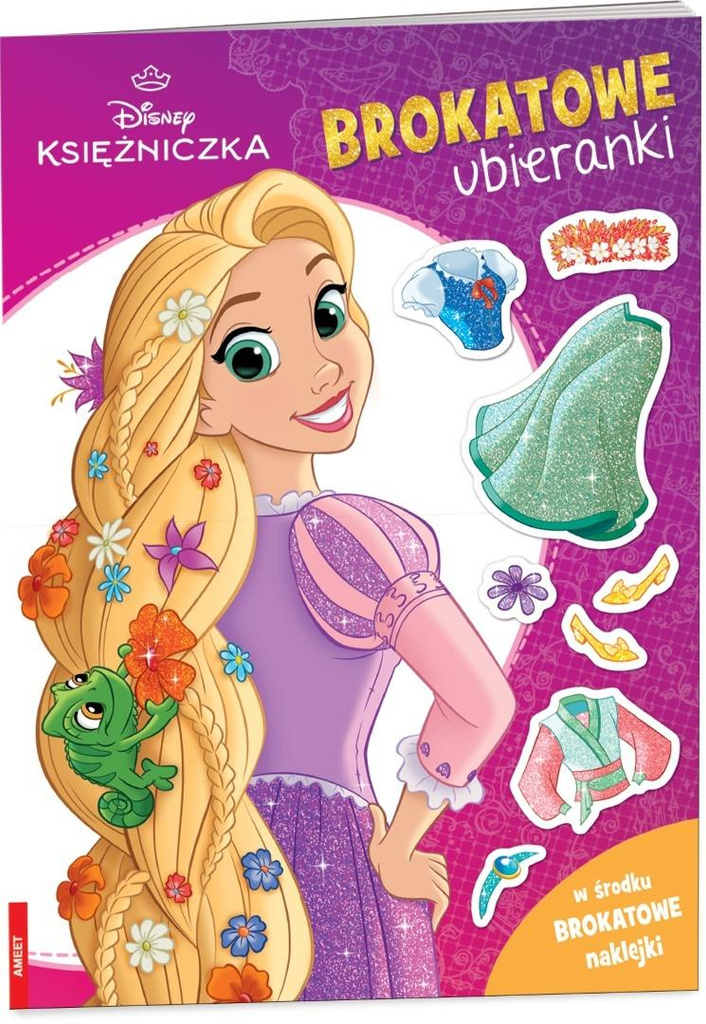 SDLB-9107, Disney Księżniczka. Brokatowe Ubieranki