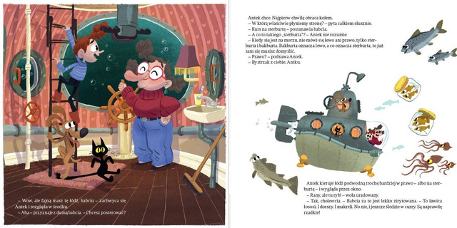 Antek z babcią na dnie morza, Thomas Brunstrøm