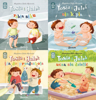 Tosia i Julek. (Nie) tacy sami. Tom 1-4