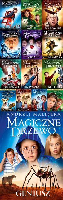 Magiczne Drzewo WSZYSTKIE TOMY 1-14, Maleszka