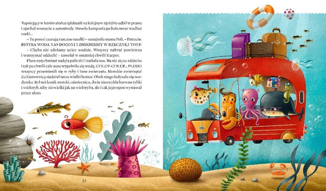 Magiczna podróż Flory, Gabriela Rzepecka