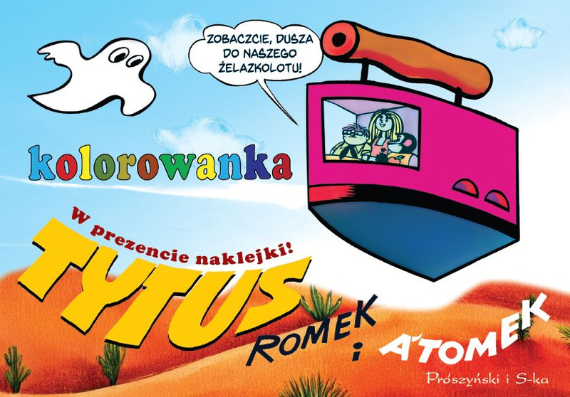 Tytus, Romek i A'Tomek. Kolorowanka 1, Henryk Jerzy Chmielewski