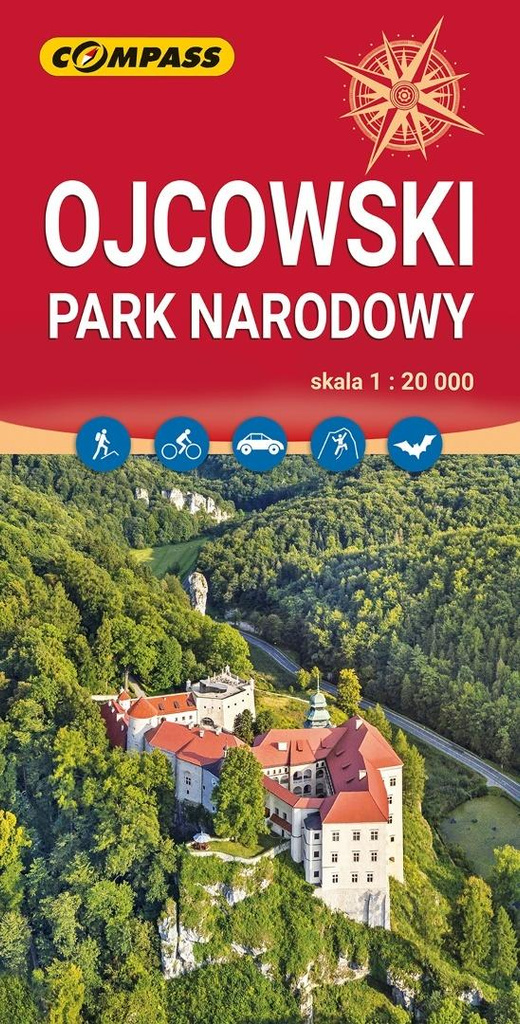 Mapa turystyczna - Ojcowski Park Narodowy, praca zbiorowa