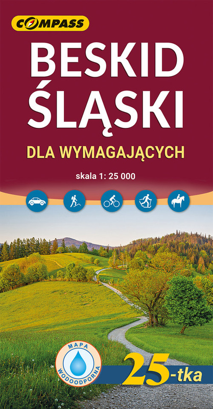 Beskid Śląski dla wymagających mapa laminowana
