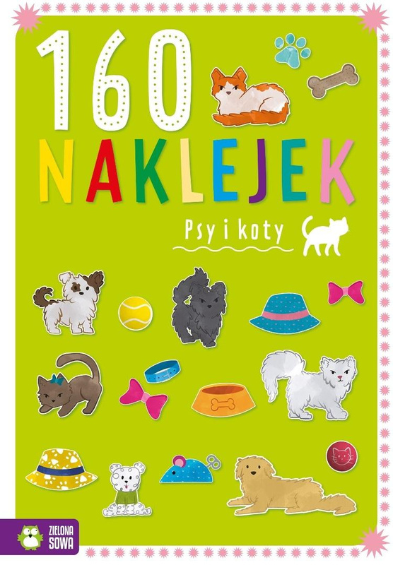 160 naklejek. Psy i koty, Karolina Laszuk