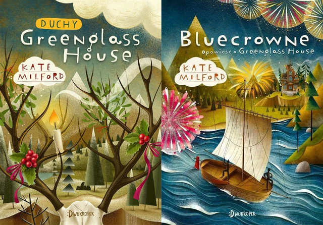 Greenglass House T.2, T.3 - Kate Milford Pakiet