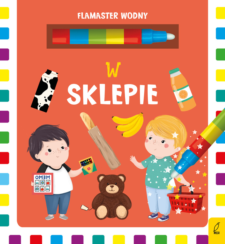 W sklepie. Flamaster wodny, Patrycja Wojtkowiak-Skóra