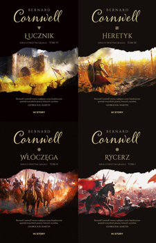 Heretyk + Łucznik + Włóczęga + Rycerz PAKIET 4, Bernard Cornwell